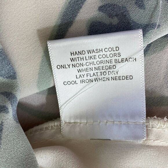 New Modcloth White Floral Career Workwear‎ Business Boho Blouse 2x - Picture 5 of 5